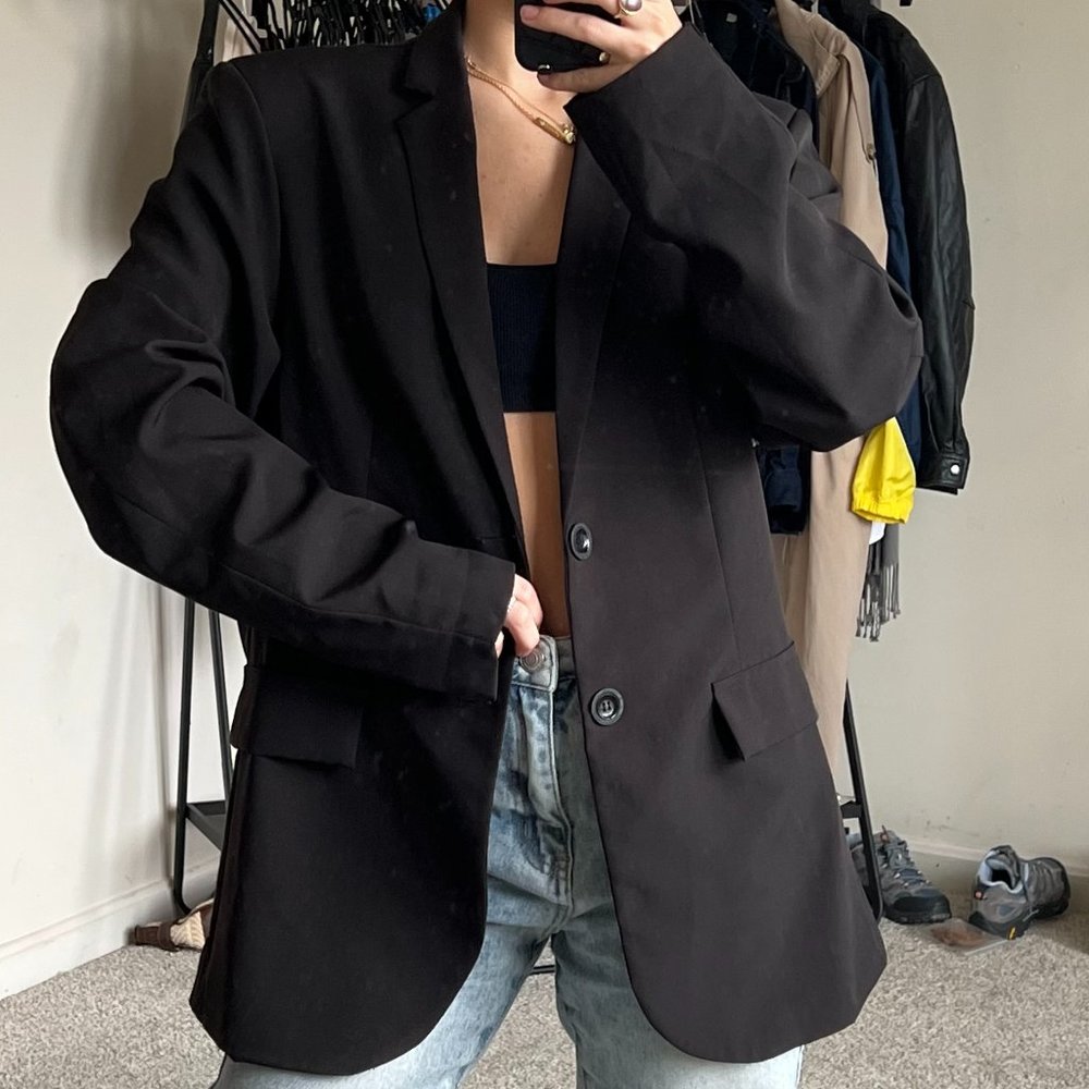 Black Oversized Blazer